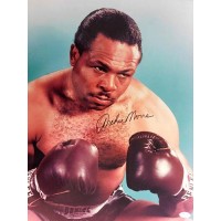 Archie Moore Boxer Signed Glossy 16x20 Photo JSA Authenticated
