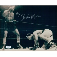 Archie Moore Boxer Signed 8x10 Glossy Photo JSA Authenticated