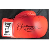 Ken Norton Boxer Signed Red Everlast Boxing Glove JSA Authenticated DMG