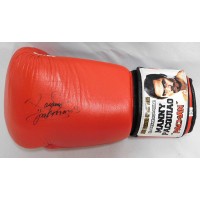 Manny Pacquiao Boxer Signed Red Limited Edition Boxing Glove PSA Authenticated