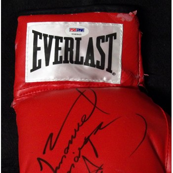 Manny Pacquiao and Juan Manuel Marquez Signed Boxing Glove PSA Authenticated DMG