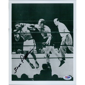 Floyd Patterson Boxer Signed Glossy 8x10 Photo PSA/DNA Authenticated