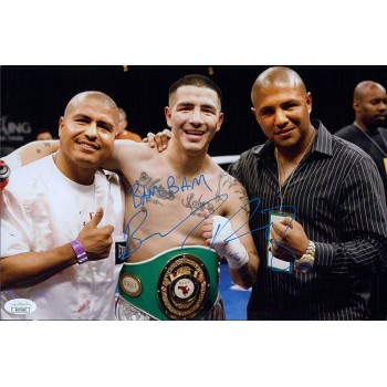 Brandon Rios Boxer Signed 8x12 Matte Photo JSA Authenticated