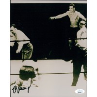 Max Schmeling Boxer Signed 8x10 Matte Photo JSA Authenticated