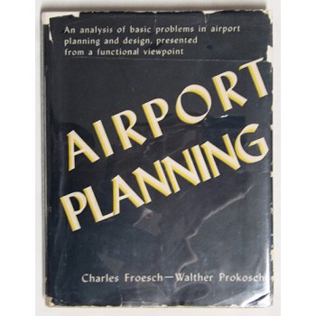Airport Planning Eddie Rickenbacker Froesch Prokosch Signed HC Book JSA Authen