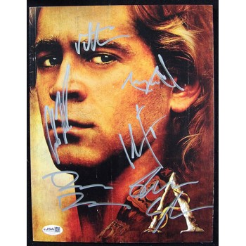 Alexander Signed Movie Premier Program By Cast of 6 JSA Authenticated Jolie/Leto