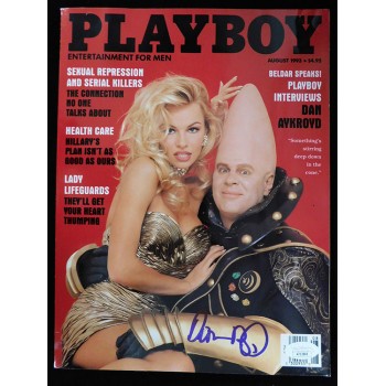 Dan Aykroyd Actor Signed Playboy August 1993 Magazine JSA Authenticated