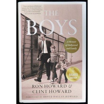 The Boys A Memoir Signed Ron & Clint Howard 1st Edition Hardcover Book JSA Auth