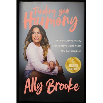 Ally Brooke Signed Finding Your Harmony 1st Edition Book JSA Authenticated