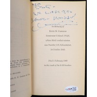 Martin Caidin Signed Black Thursday Book JSA Authenticated Personalized