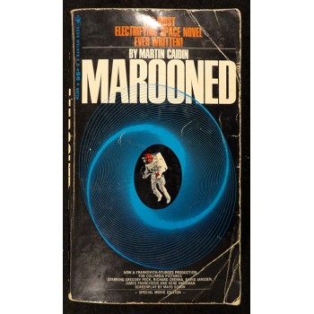 Martin Caidin Signed Marooned Book JSA Authenticated Personalized