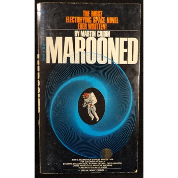 Martin Caidin Signed Marooned Book JSA Authenticated Personalized
