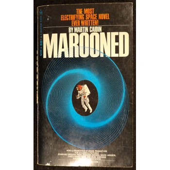 Martin Caidin Signed Marooned Book JSA Authenticated Personalized