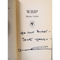 Martin Caidin Signed WHIP Softcover Book JSA Authenticated Personalized