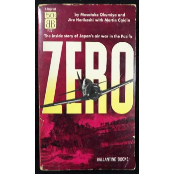 Martin Caidin Signed Zero Softcover Book JSA Authenticated Personalized