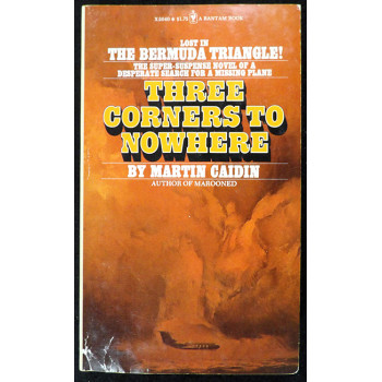 Martin Caidin Signed Three Corners To Nowhere Book JSA Authentic Personalized