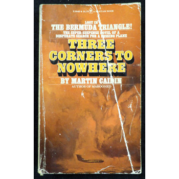 Martin Caidin Signed Three Corners To Nowhere Book JSA Authentic Personalized