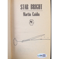 Martin Caidin Signed Star Bright Softcover Book JSA Authenticated
