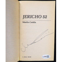 Martin Caidin Signed Jericho 52 Softcover Book JSA Authenticated