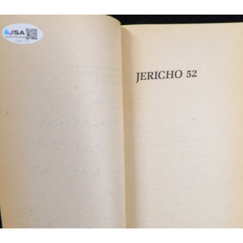 Martin Caidin Signed Jericho 52 Softcover Book JSA Authenticated Personalized