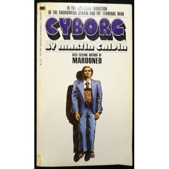 Martin Caidin Signed Cyborg Softcover Book JSA Authenticated Personalized