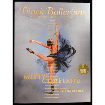 Misty Copeland Signed Black Ballerinas My Journey to out Legacy 1st Ed Book JSA