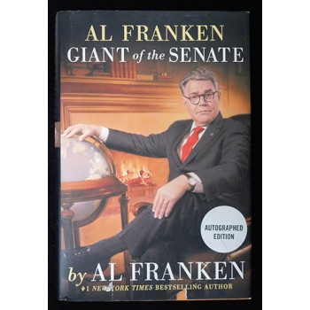 Al Franken Signed Giant of the Senate 1st Ed Hardcover Book JSA Authenticated