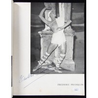 Frederic Franklin Ballet Dancer Signed Ballets Russes Program JSA Authenticated