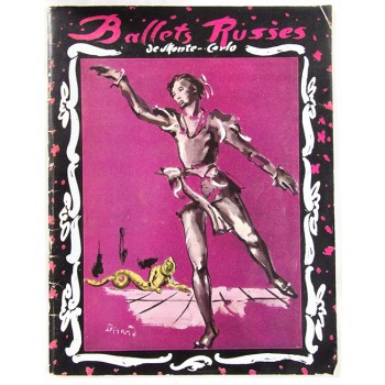 Frederic Franklin Ballet Dancer Signed Ballets Russes Program JSA Authenticated
