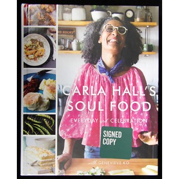 Carla Hall Signed Soul Food First Edition Hardcover Book JSA Authenticated