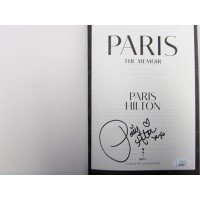 Paris Hilton Signed The Memoir 1st Ed Hardcover Book JSA Authenticated