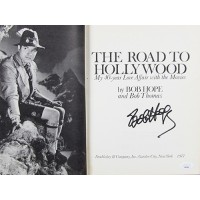 Bob Hope Signed The Road To Hollywood 1st Ed Hardcover Book JSA Authenticated