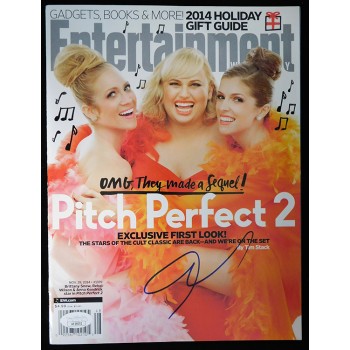 Anna Kendrick Actress Signed Entertainment Weekly Magazine JSA Authenticated