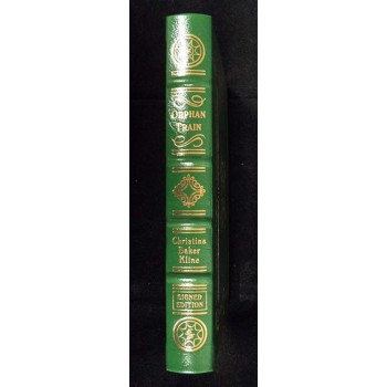 Christina Baker Kline Signed Orphan Train Easton Press Collector's Edition Book