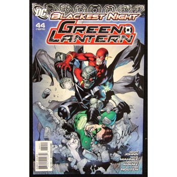 Doug Mahnke Signed Green Lantern DC Comic #44 2009 JSA Authenticated
