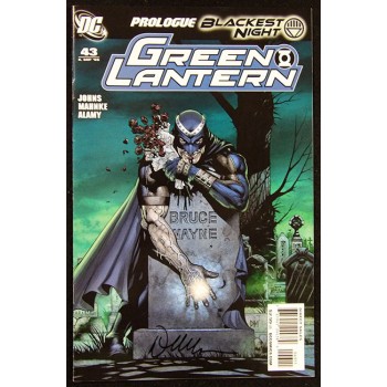 Doug Mahnke Signed Green Lantern DC Comic #43 2009 JSA Authenticated