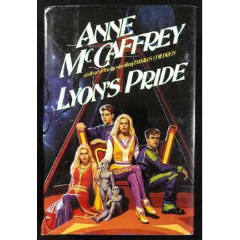 Anne McCaffrey Signed Lyon's Pride Hardcover Book JSA Authenticated DMG