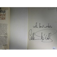 Colleen McCullough Signed An Indecent Obsession 1st Ed Book JSA Authenticated