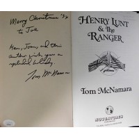 Tom McNamara Signed Henry Lunt & The Ranger 1st Hardcover Book JSA Authenticated