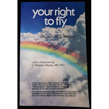 James E. Melton Signed Your Right to Fly Book JSA Authenticated