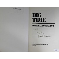 Marcel Montecino Signed Big Time 1st Edition Hardcover Book JSA Authenticated