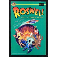 Bill Morrison Signed Roswell Little Green Man Comic #1 JSA Authenticated