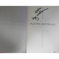 Liza Nelson Signed Playing Botticelli 1st Ed Hardcover Book JSA Authenticated