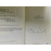 Oliver North Signed The Jericho Sanction Hardcover Book JSA Authenticated