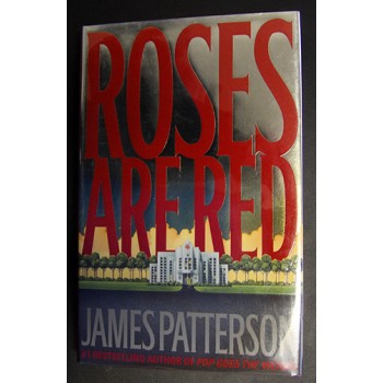 James Patterson Signed Roses Are Red 1st Ed Hardcover Book JSA Authenticated