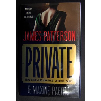 James Patterson Signed Private 1st Ed Hardcover Book JSA Authenticated