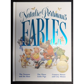 Natalie Portman Signed Fables 1st Ed Hardcover Book JSA Authenticated