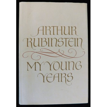 Arthur Rubinstein Signed My Young Years 1st Edition Hardcover Book JSA Authentic