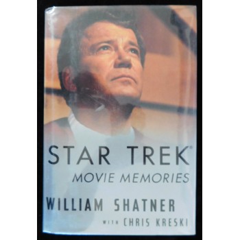 William Shatner Signed Star Trek Movie Memories 1st Ed Hardcover Book JSA Authen