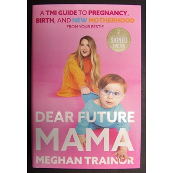 Meghan Trainor Signed Dear Future Mama 1st Ed Hardcover Book JSA Authenticated